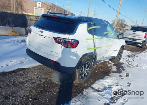 2025 Jeep Compass Limited 4X4 from USA, damaged, VIN 3C4NJDCNXST531729